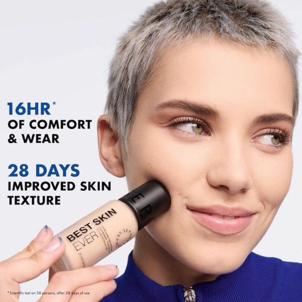 Sephora Collection Best Skin Ever 16 Hr Liquid Foundation 06O Fair Olive - Picture 6 of 7